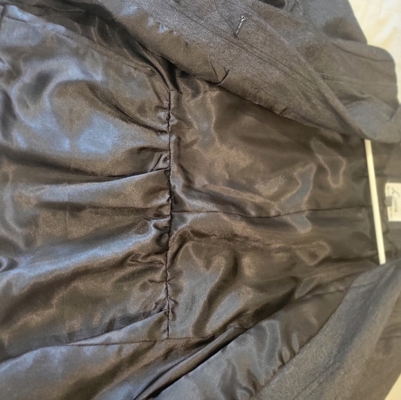 Linia By Louis Dell Olia Denim Casual Jacket Brass Buttons Lined Medium - Picture 11 of 14